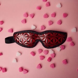 DIAMOND LINE Blindfold Diamond Vegan Leather