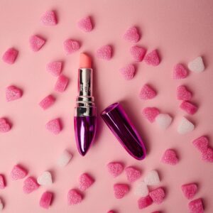 EASYTOYS Lipstick Vibrator Pink - Image 3