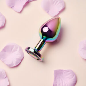 AFTERDARK Space Journey Multicolor Butt Plug with Jewel