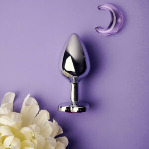 AFTERDARK Heart Shaped Butt Plug White