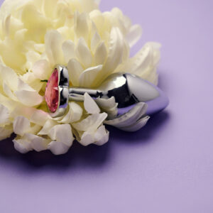 AFTERDARK Heart Shaped Butt Plug Rose Coral - Image 2