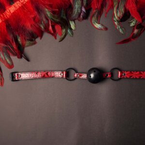 DIAMOND LINE Gag Ball Διαμάντι Vegan δέρμα - Image 3