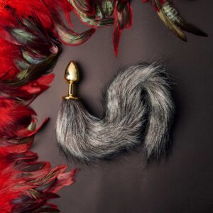 EASYTOYS Fox Tail Plug No. 5 - Gold