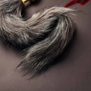 EASYTOYS Fox Tail Plug No. 5 - Gold - Image 3