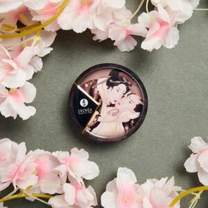 Shunga Mini Caress by Candlelight – Κερί Μασάζ Σοκολάτα 30 ml - Image 3